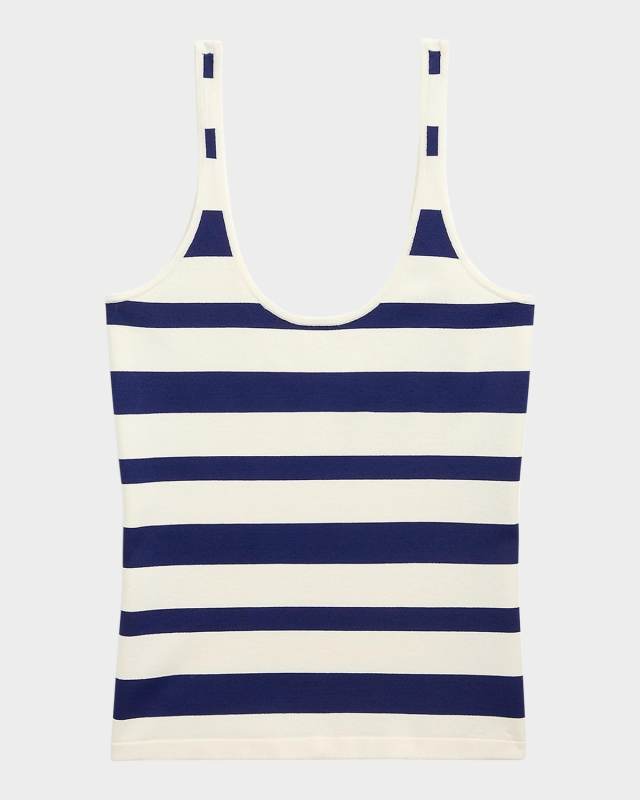 Striped Knit Tank Top